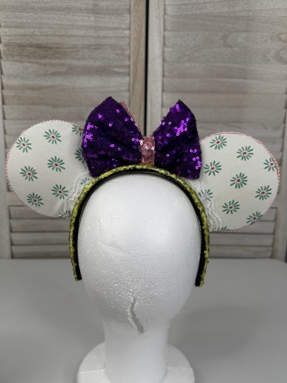 DISNEY Haunted Mansion Tightrope Girl Minnie Ears Headband-OS - Picture 3 of 3